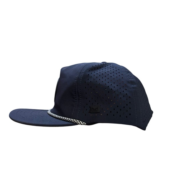 Melin Coronado Anchored Hydro Performance Snapback Rope Hat Blue 56‎ Cm - Picture 2 of 8